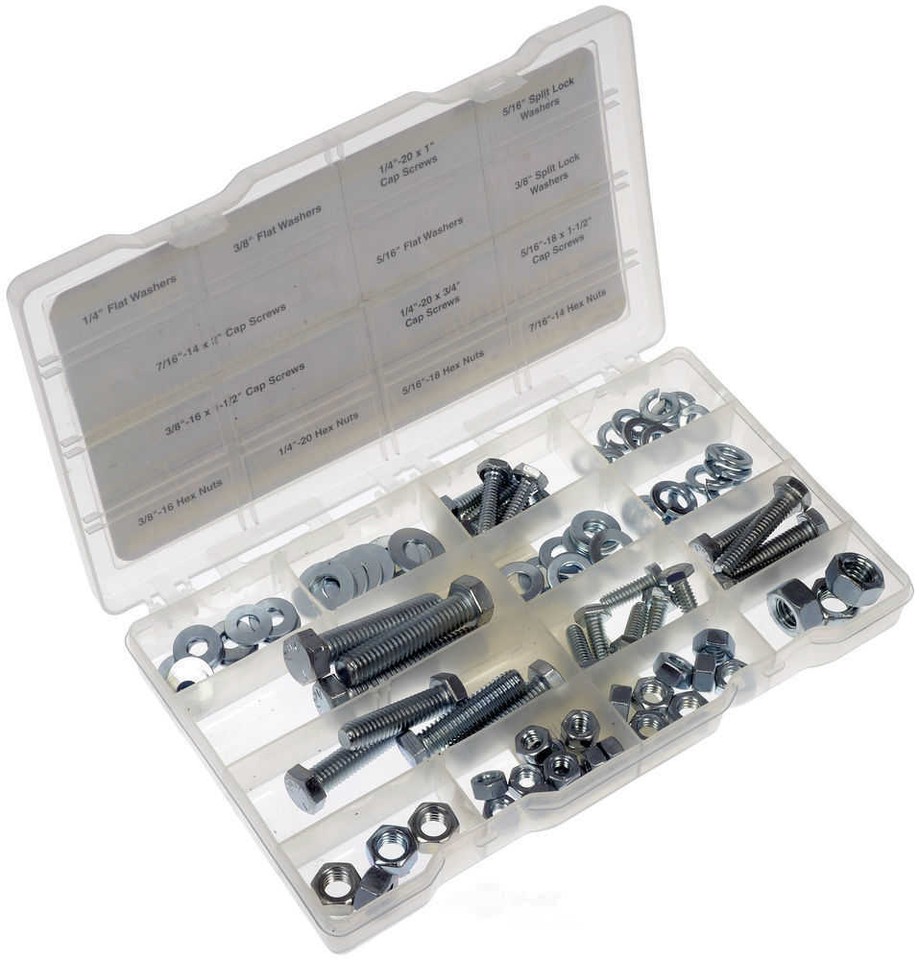 Dorman 799-446 - Assortimento Di Rivetti Per Auto, 155 Pezzi, Compatibili Con Marche E Modelli OEM - 6