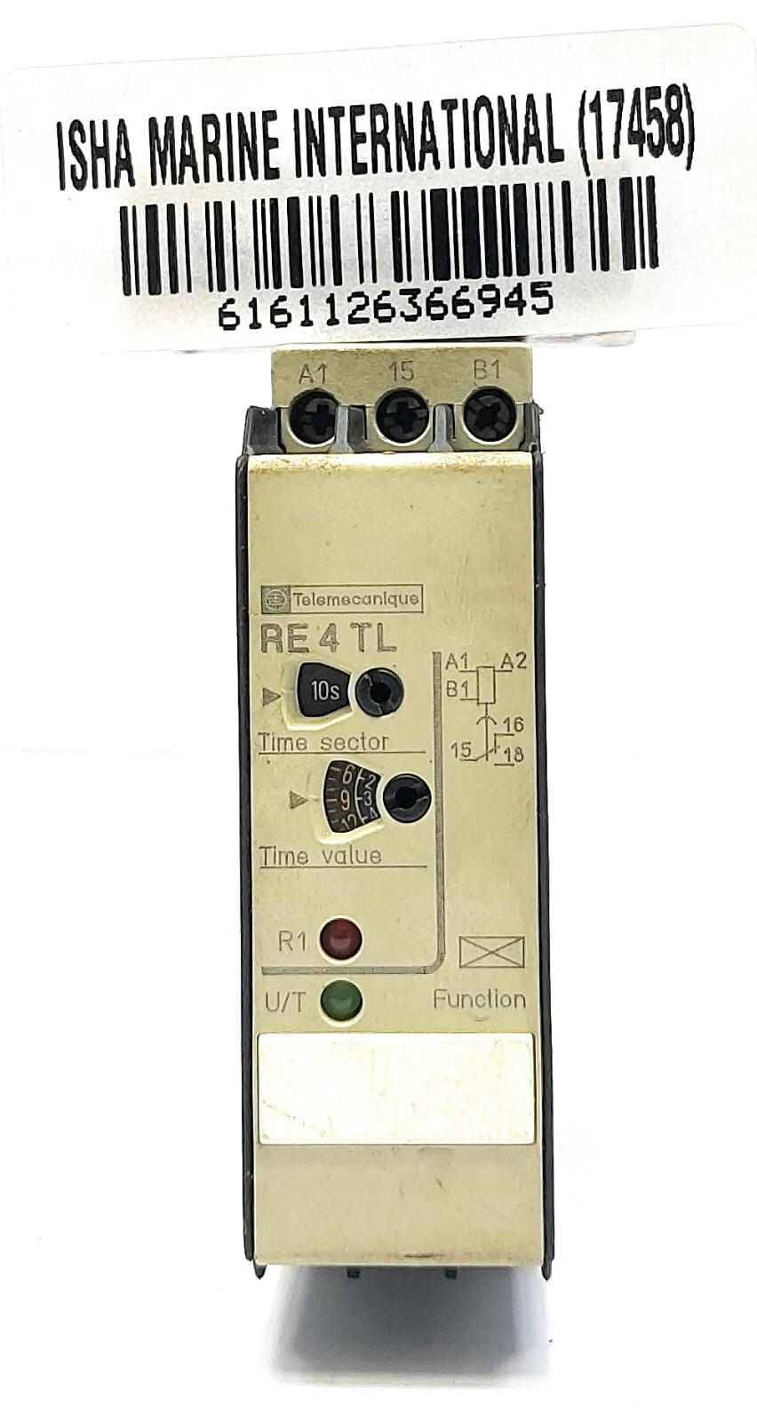 Telemecanique RE4TL11BU Temps Relais 0.0S-300h 110-240V