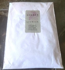 Size D fits up to 210 lbs and 6' tall Legacy Silky Sheer Control Top Pantyhose