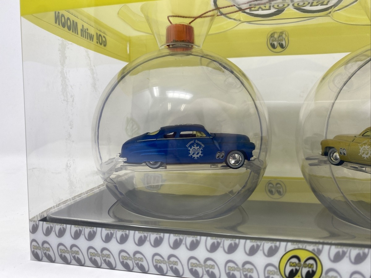 M2 Machines 2023 Christmas Ornaments 1949 Mercury Coupe (MOONEYES