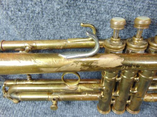 Vintage Conn Trumpet 22B GOOD PLAYER! Elkhart 1941 New York Symphony Special - Picture 10 of 18