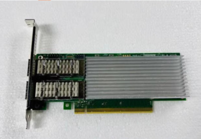    E810-CQDA2  Dual port 100Gb Fiber Optic NIC PCIE 4.0  network card #A6-4