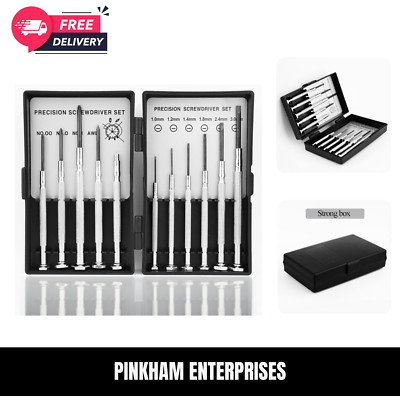 11PCS Small Precision Screwdriver Set, Premium Mini Screw Driver Set Kit, 6 Diff