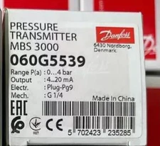 NEW DANFOSS MBS3000 060G5539 Pressure Transmitter UPS shipping