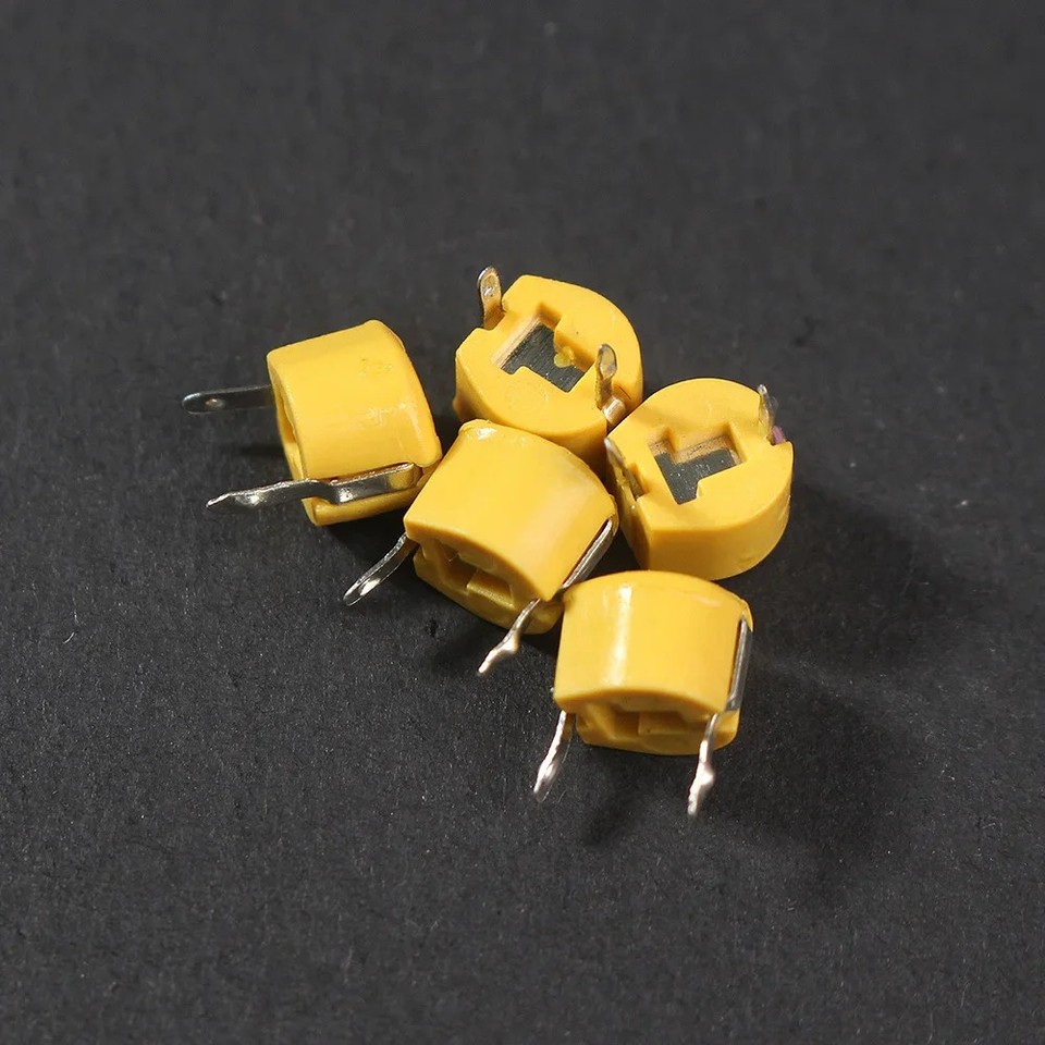 45PCS Trimmer Capacitor 5/10/20/30/40/50/60/70/120PF Electronic ...