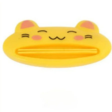 Cute Cartoon Rolling Toothpaste Squeezer Dispenser Facial Cleanser Clips Kid Too