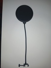 Microphone Pop Filter / Diffuser - Clamps to any 3/4" or less Stand or Table