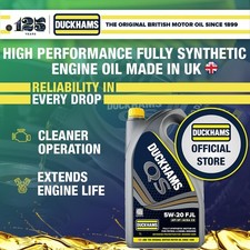 DUCKHAMS High Performance QS 5W-20 FJL 5L Fully Synthetic Engine Oil 8.00 per litre
