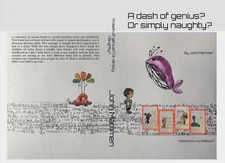 A dash of genius? Or simply naughty? by John Mammen Paperback Book