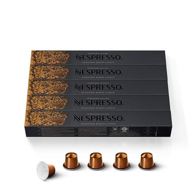 Nespresso Original Ispirazione Genova Livanto 5 x 10 Kapseln (11,40 EUR/100 g)
