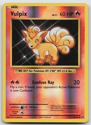 Vulpix 14/108 Reverse Holo XY Evolutions