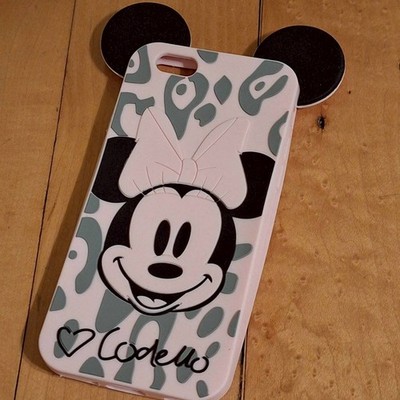 CODELLO Disney Minnie Mouse Hülle iPhone 5/5s/SE Rosa
