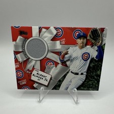 2019 Topps Walmart Holiday Mega Relic Albert Almora Jr. Game-Used WHR-AA Cubs