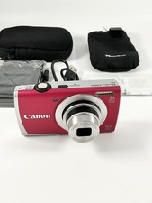 Canon PowerShot A2600 Red - Compact Digital Camera - Great Condition!