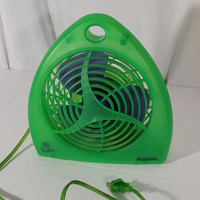 90s Holmes Tropicool   Desktop Electric Fan Green Vintage Tested Works