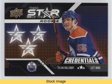 2022-23 Credentials 3rd Star of the Night Rookies Dylan Holloway #3SR-6 READ i9l