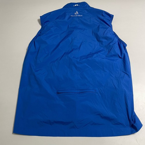 J Lindeberg Ash Light Packable Vest Mens Large Full Zip Pelican Hill Logo - Picture 6 of 12