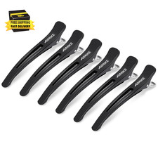 6Pcs Professional Hair Clips for Styling Sectioning, Non Slip No-Trace Duck Bill