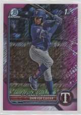 2022 Bowman Chrome Prospects Fuchsia Shimmer Refractor 28/199 Danyer Cueva 0s1o