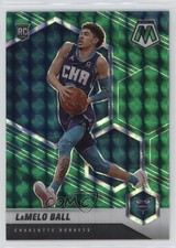 2020-21 Panini Mosaic Rookie Green Mosaic Prizm LaMelo Ball #202 Rookie RC