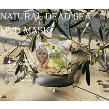 Bio Spa Natural Dead Sea Mud Mask 3-in-1 with Olive Leaf Extract 75g
