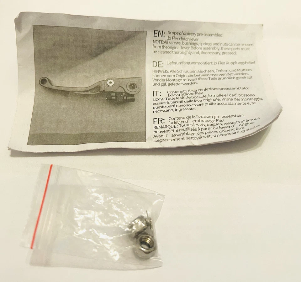 Motorcycle Aluminum Brake Levers ( 2 Unit / 300 ) New Other - Image 3 of 3