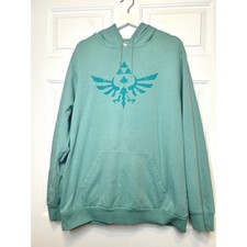 Nintendo Legend of Zelda Hoodie XL Hylian Crest Pullover