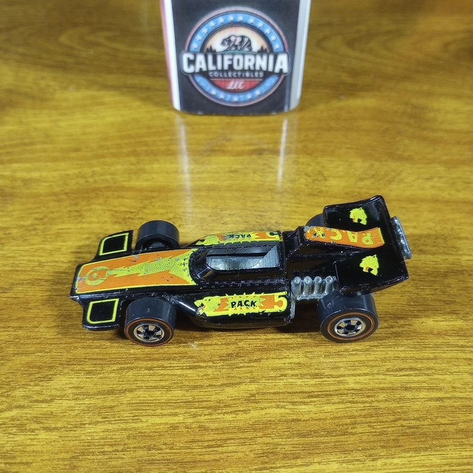 Hot Wheels Flying Colors Redline Formula P.A.C.K. Black Hong Kong El Rey Special Foto 2 de 4