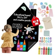 Yisd, Magnetic Wall Decal 36.5x24, Chalk Wallpaper Peel and Stick, Magnetic