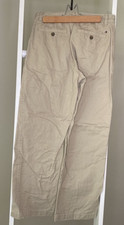 Tommy Hilfiger Classic Chinos Pants Girls 14 Beige Pockets Straight Leg EUC