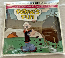 Viewmaster-Sealed/Unopened-Popeye's Fun-Gaf-B-527-Booklet-CR 1959