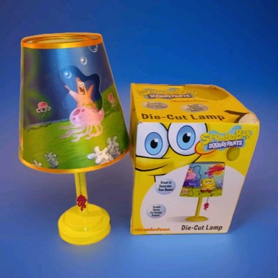SpongeBob SquarePants Lamp Die-cut Shade with Jellyfish Pull Chain 2012  