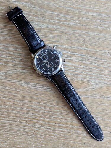 Gant Men's W10131 Belmont Black Chronograph Watch. Exc Condition. Gift Box. - Picture 6 of 9
