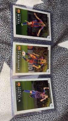 Idolos De Futbol Lionel Messi, Xavi, Andres Iniesta