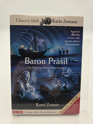 The Fabulous Baron Munchausen (Baron prasil) Karel Zeman English subtitled DVD