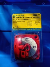 Blue Sea Systems M Series Battery Switch On/Off Model  6004 New in Package NIP
