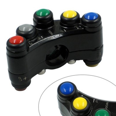 7/8'' 22mm Motorcycle Switches Handlebar Control Switch Button ON OFF Start Kill