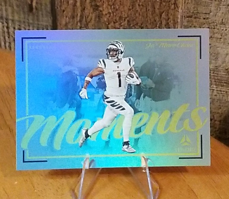 2024 Panini Luminance Moments Ja'Marr Chase #M-JCE Case Hit Bengals