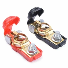Battery Terminal Connector Top Positive Negative Poles For Car Boat