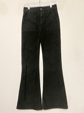 American Eagle Super Hi Rise Flare Corduroy Pants Boho Festival Women's Size 2