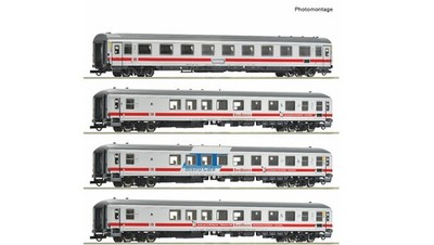 Roco 6200174 4er Set IC Personenwagen ''Abschiedsfahrt Drehfalttüren''  DB AG