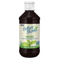 BetterStevia Extrait Liquide Bio 8 oz Par NOW Foods