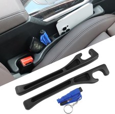 2PCS Car Seat Gap Filler,Anti-Drop Car Seat Crack Organizer,Prevent Items Fallin
