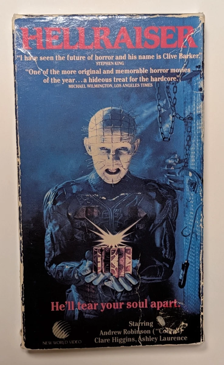Horror Cult Hellraiser VHS Tapes for sale | eBay
