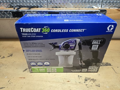 #ad Graco TrueCoat 360 Handheld Cordless Connect 26D360 Used $120.00
