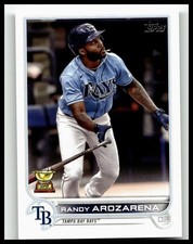 2022 Topps #196 Randy Arozarena Tampa Bay Rays