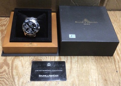 Baume & Mercier Capeland Stainless Steel Wristwatch MOA08112
