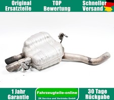 Auspuffrohr Endrohr Endschalldämpfer Audi A4 8K B8 2.0 TFSI 8K0120F
