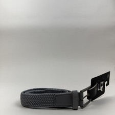 New Mens Under Armour UA Drive Braided Gray Golf Belts Size Small 30 In