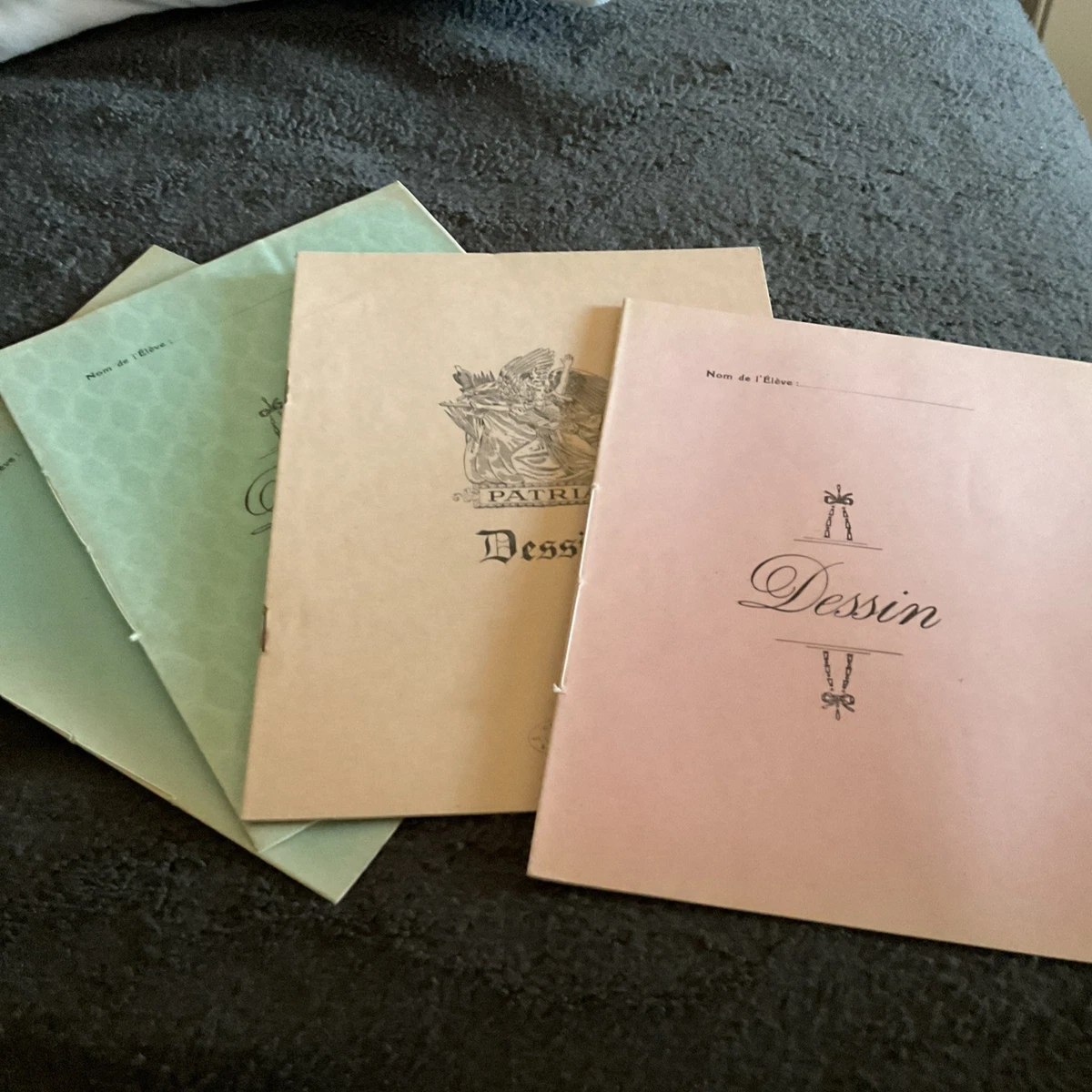 Lot De 2 Cahiers D'écolier Anciens - Année Scolaire 1964/1965 - Belle écriture